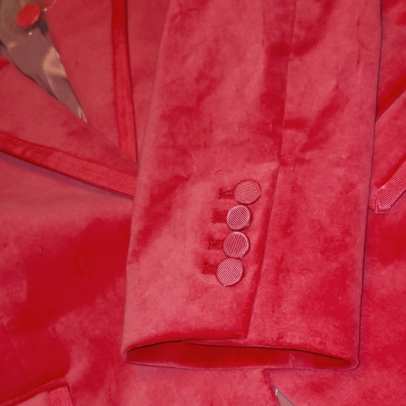 J Crew Collection Willa Blazer in Tipped Stretch Velvet - Picture 11 of 14